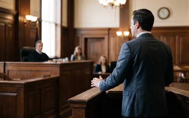 An expert report and case documents being reviewed
