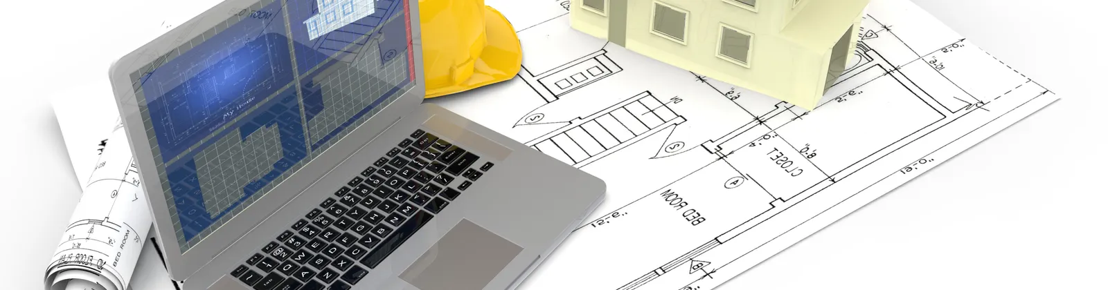 A construction project underway
